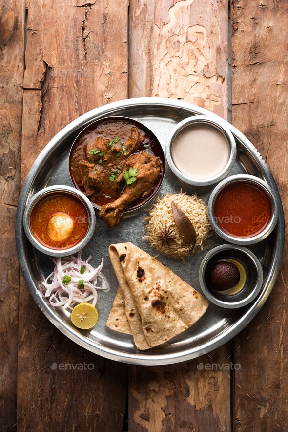 Chicken Thali